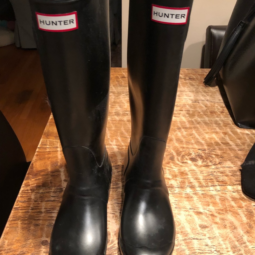 Original tall waterproof hunter rain boots